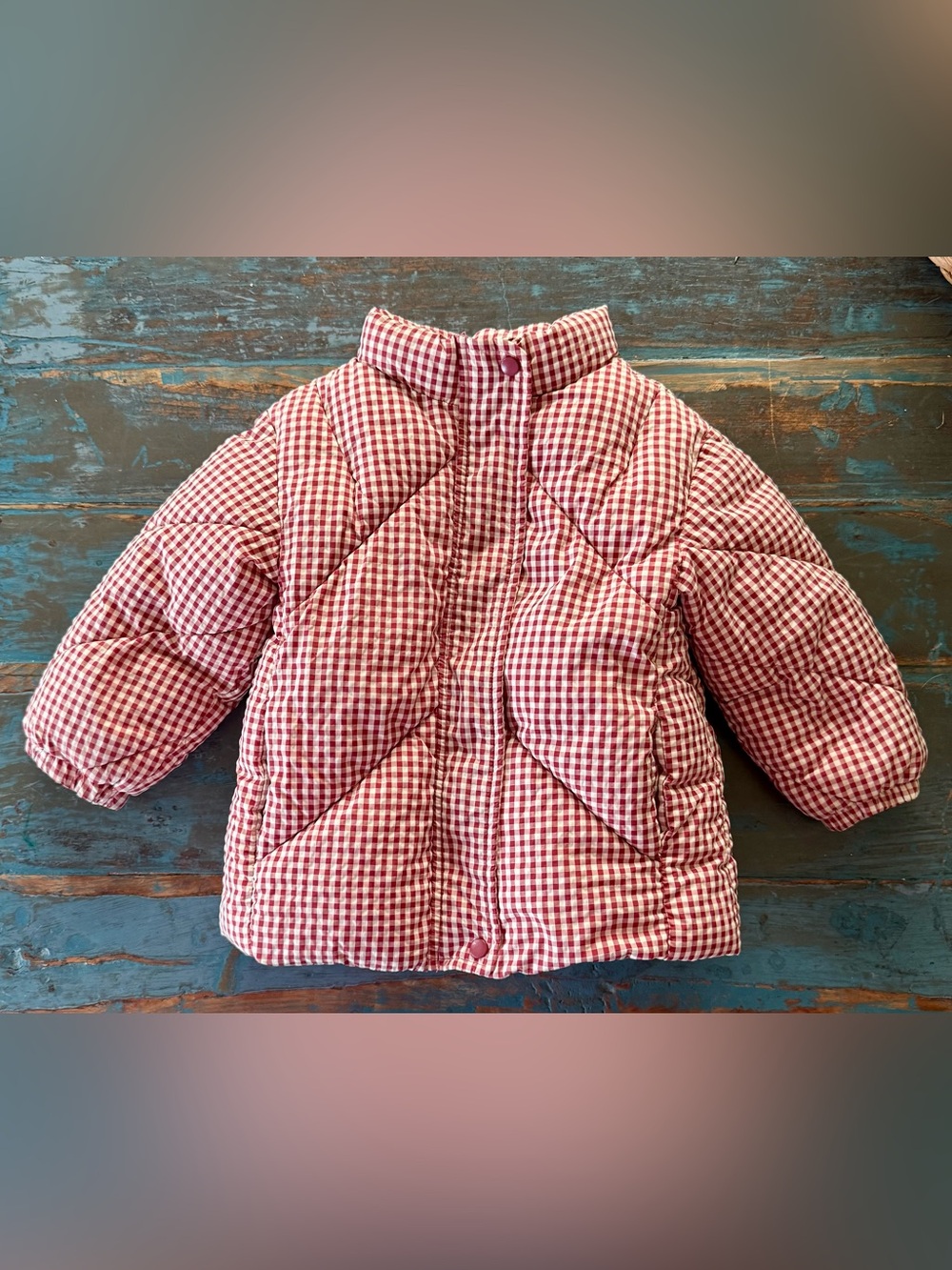 ZARA Baby Jacket Full Zip Red/White Gingham
18-24 Months